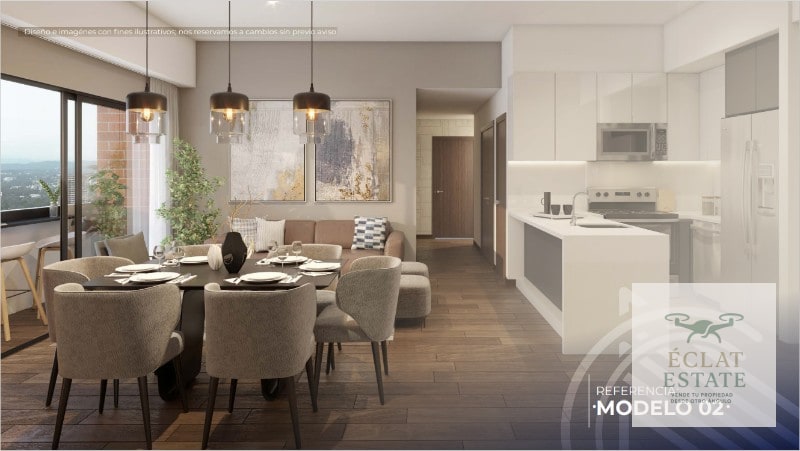 Apartamentos en Construcción de 3 Habitaciones en Venta en Zona 10. — Apartamento en Venta en Zona 10, Guatemala, Ciudad — foto 1 de 6