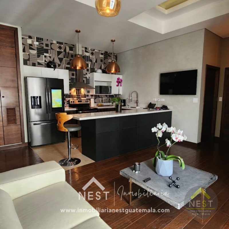 RAMBLAS DE CAYALA - Apartamento moderno de 2 habitaciones en RENTA, zona 16 - 17