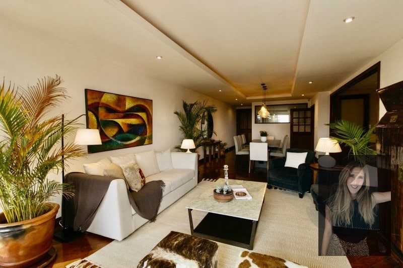 Apartamento amueblado en renta zona 10 - 2