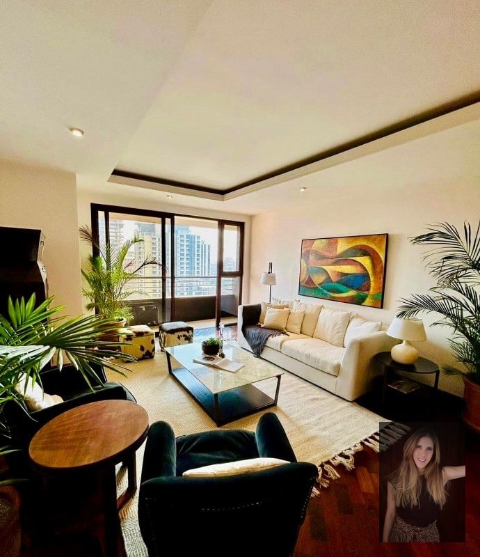 Apartamento amueblado en renta zona 10 - 13