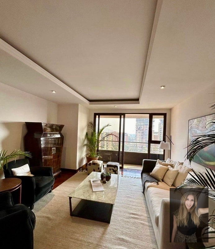 Apartamento amueblado en renta zona 10 - 5