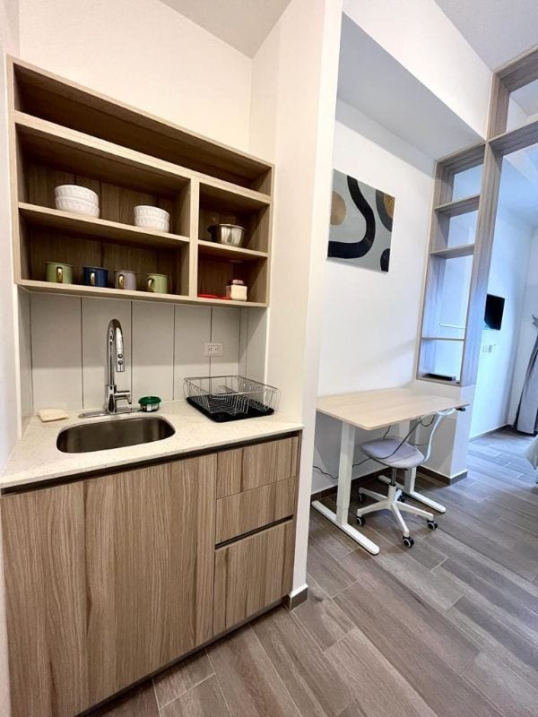 Apartamento amueblado en renta en zona 13 de 1 habitación — Apartamento en Alquiler en Narama, Zona 13, Guatemala, Ciudad — foto 9 de 12