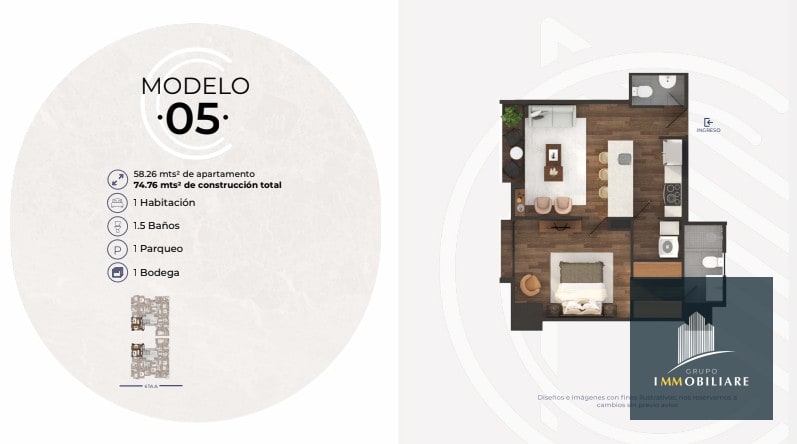 En venta Apartamentos en Zona 10 Casalini - 2