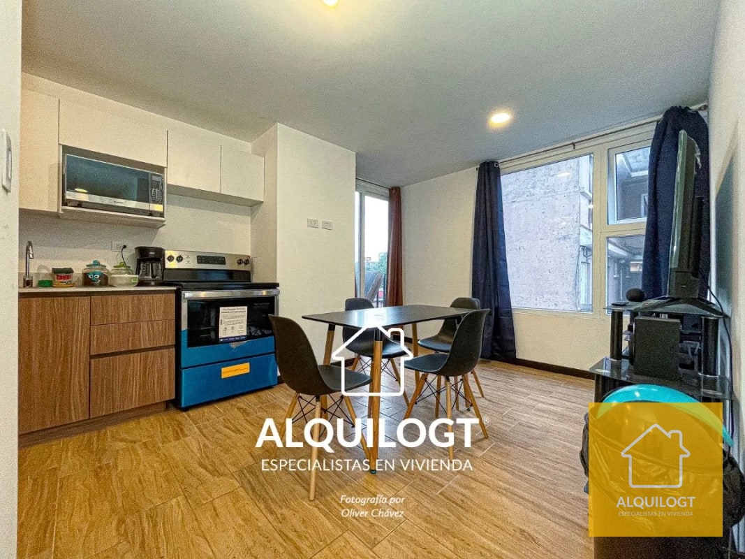 APARTAMENTO AMUEBLADO CERCA DE LA USAC ZONA 12 DE 3 HAB AGT2461 - 1