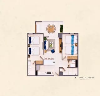 Apartamento en Venta Frente al Mar en Planos — Apartamento en Venta en Damare, Puerto San José, Escuintla — miniatura 5 de 6