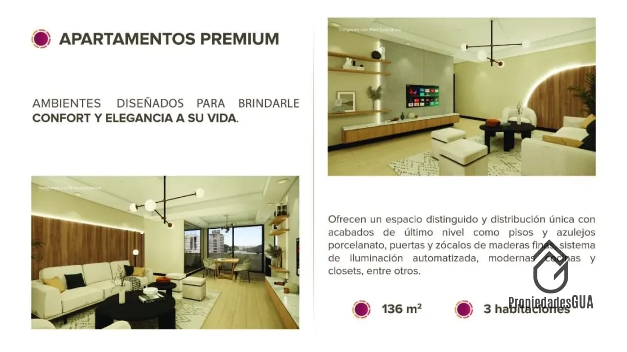 Apartamentos en Segheria zona 14 - parque urbano — Apartamento en Venta en Zona 14, Guatemala, Ciudad — foto 5 de 12