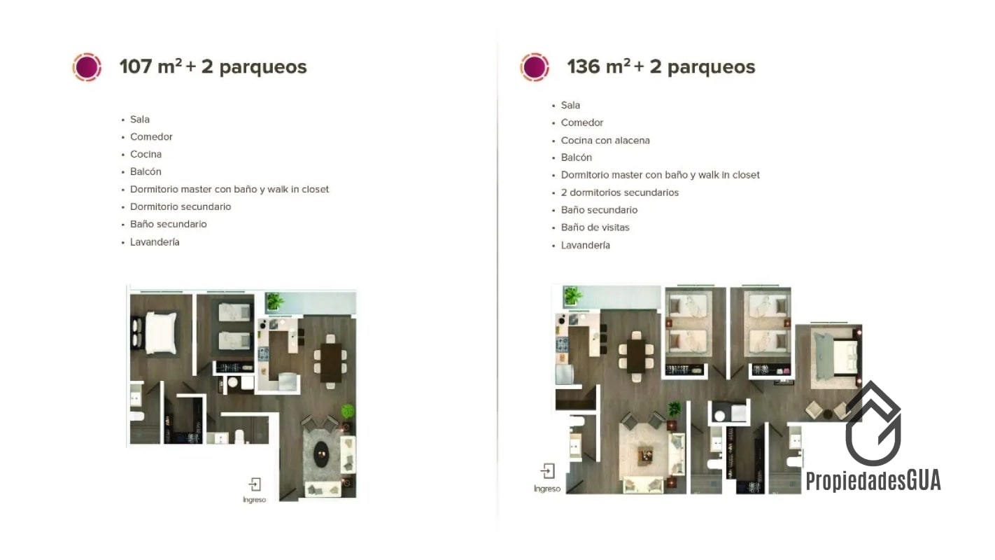Últimos apartamentos en venta zona 14 - Segheria - 5