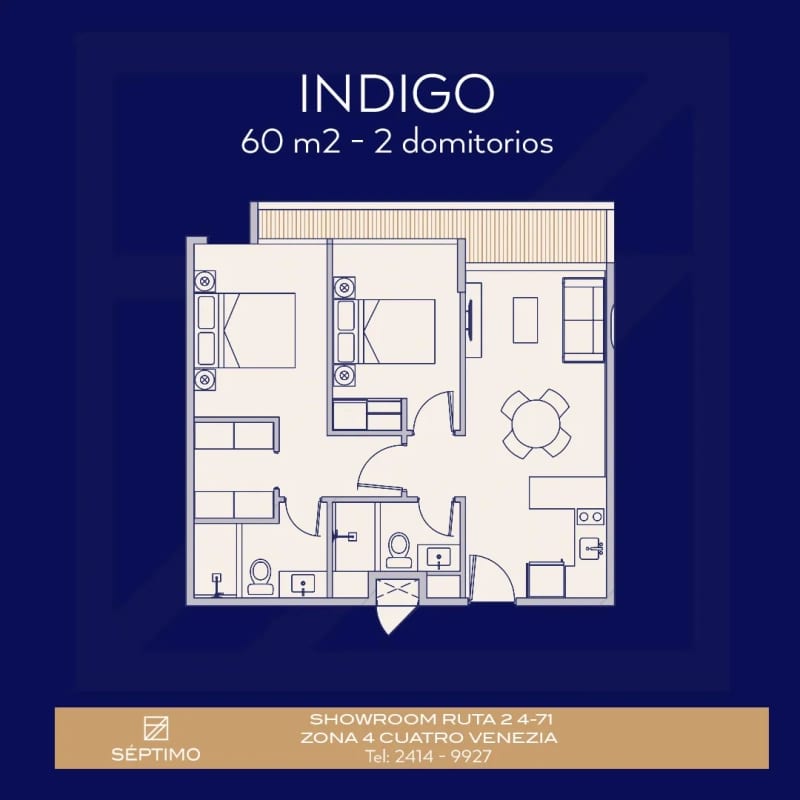 apartamento en EDIFICIO SEPTIMO ZONA 4 — Apartamento en Alquiler en Séptimo, Zona 4, Guatemala, Ciudad — foto 14 de 14
