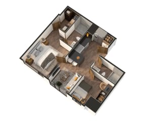 Apartamento Nuevo de 2 Habitaciones en Venta Zona 11 Mariscal — Apartamento en Venta en Zona 11, Guatemala, Ciudad — miniatura 3 de 8