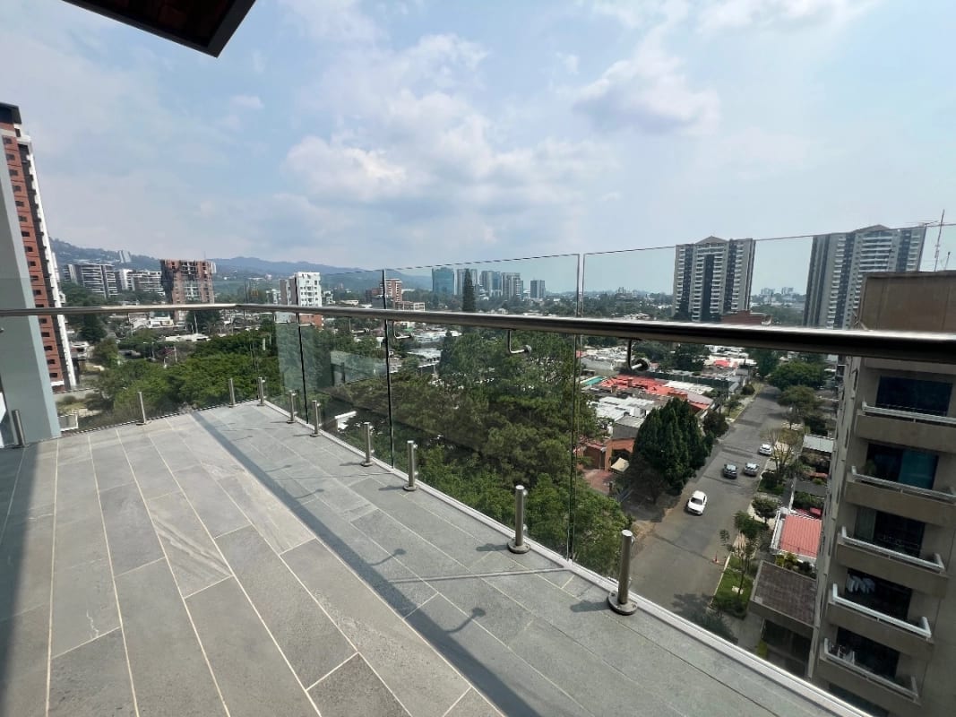 Apartamento Renta Edificio Vhista 2 Dormitorio, 1 Parqueo tánde114MTS2, Balcón amplio — Apartamento en Alquiler en Zona 15, Guatemala, Ciudad — foto 7 de 10