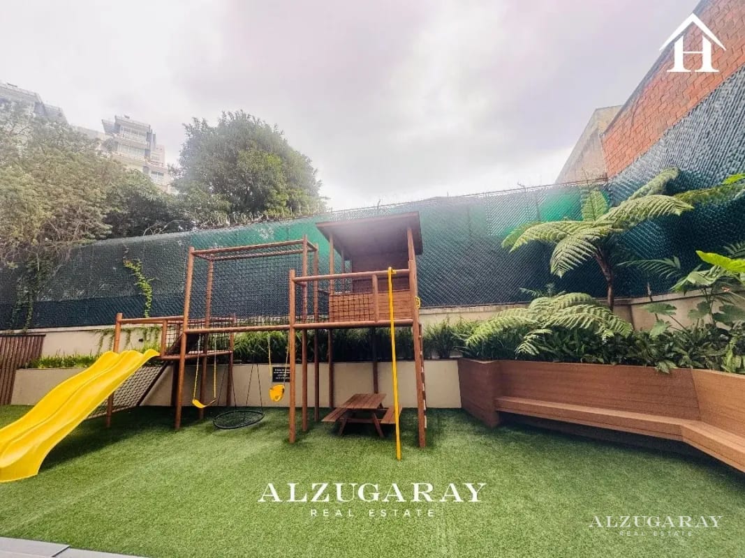 Apartamento con Jardín | 3 Hab. | Edificio en Zona 10 — Apartamento en Alquiler en Zona 10, Guatemala, Ciudad — foto 6 de 15