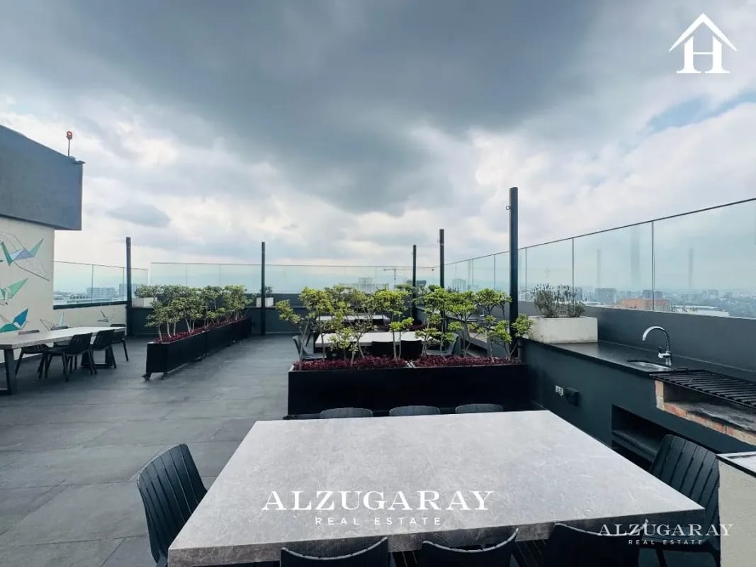 Apartamento con Jardín | 3 Hab. | Edificio en Zona 10 — Apartamento en Alquiler en Zona 10, Guatemala, Ciudad — foto 5 de 15