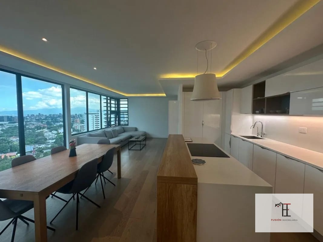Vendo Apartamento en Nivel 15 Totalmente Amueblado, Automatizado y Moderno, Edificio de Liv Zona 15 VH1 — Apartamento en Venta en LIV, Zona 15, Guatemala, Ciudad — foto 1 de 9
