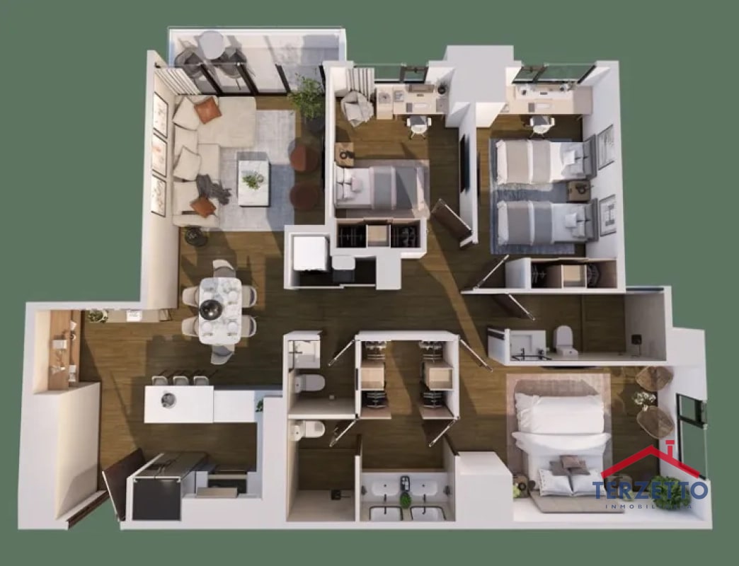Apartamento Zona 15 - 1