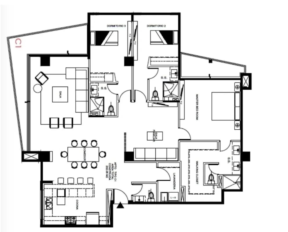 Apartamento en Venta Reserva Oakland Zona 10 — Apartamento en Venta en Reserva Oakland, Zona 10, Guatemala, Ciudad — foto 2 de 7