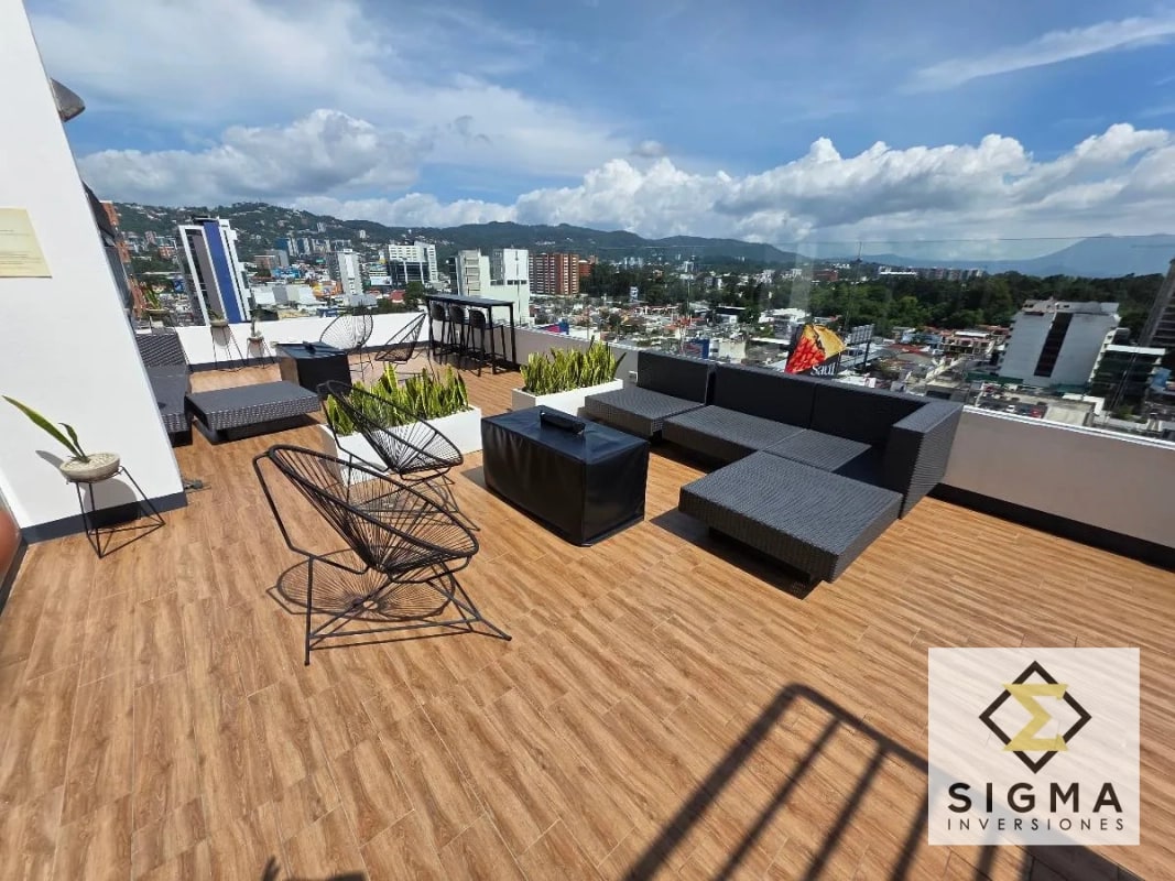 EN VENTA: Apartamento en zona 10, CITYHAUS, 2 habitaciones 2 parqueos - 8