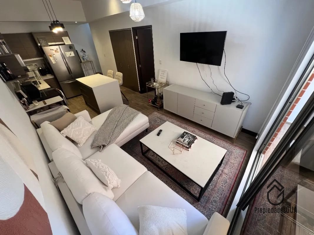 Apto de 1 dormitorio con balcón — Apartamento en Venta en Zona 10, Guatemala, Ciudad — foto 4 de 13