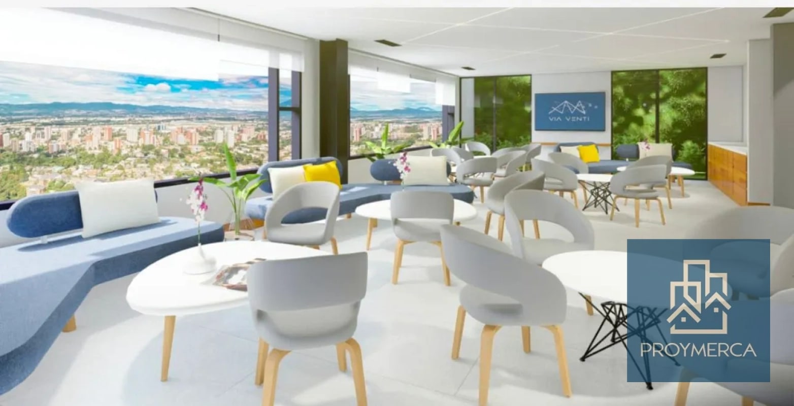 Hermoso apartamento en venta, Edificio Vía Venti Zona 10 - 5