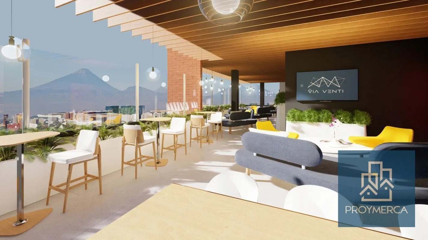 Hermoso apartamento en venta, Edificio Vía Venti Zona 10 - 2