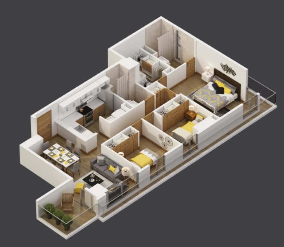 Apartamento de 3 dormitorios en venta zona 10 — Apartamento en Venta en Zona 10, Guatemala, Ciudad — foto 17 de 17