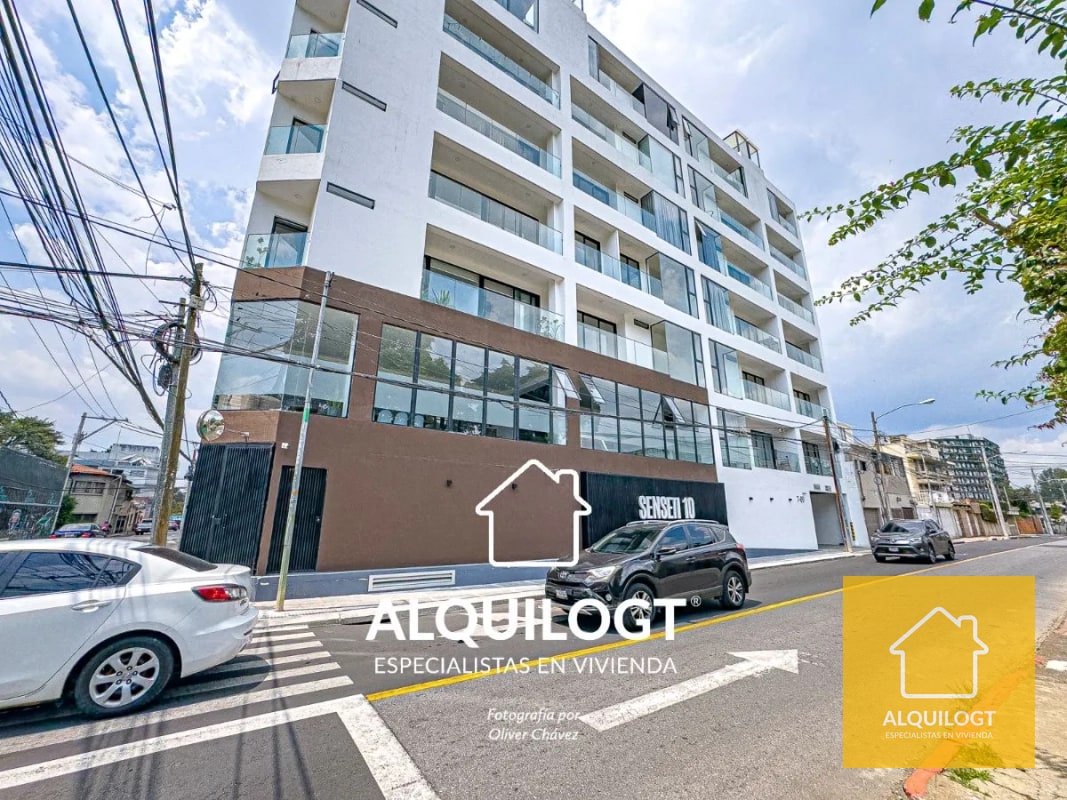 APARTAMENTO CERCA DE HOSPITAL HERRERA LLERANDI ZONA 10 DE 1 HAB AGT2689 - 8