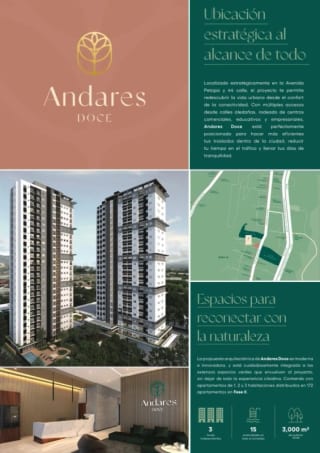 Apartamento en Venta para estrenar, ANDARES ZONA 12 — Apartamento en Venta en Andares Doce, Zona 12, Guatemala, Ciudad — miniatura 2 de 3