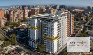 APARTAMENTO EN VENTA. EDIFICIO CITY HAUS Z.10 — Apartamento en Venta en City Haus, Zona 10, Guatemala, Ciudad — miniatura 1 de 9