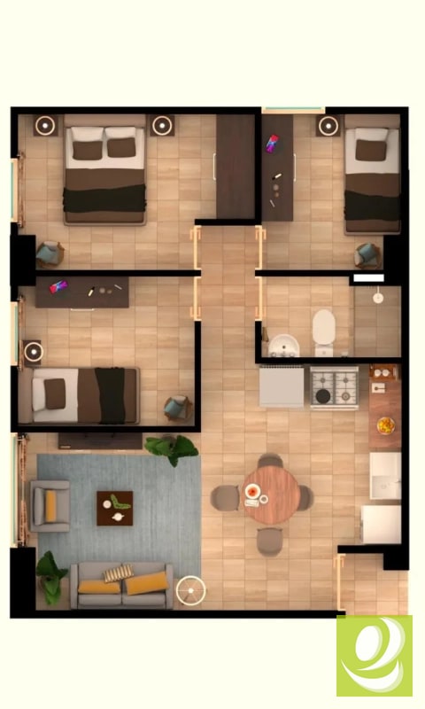 APARTAMENTO PARA ESTRENAR EN ZONA 11 – PROYECTO ELEVA ONCE - 4