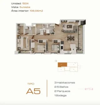 Ultima unidad en Venta en Hessen Zona 15 — Apartamento en Venta en Hessen Apartamentos, Zona 15, Guatemala, Ciudad — miniatura 9 de 14