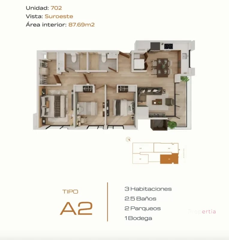 Ultima unidad en Venta en Hessen Zona 15 — Apartamento en Venta en Hessen Apartamentos, Zona 15, Guatemala, Ciudad — foto 4 de 14