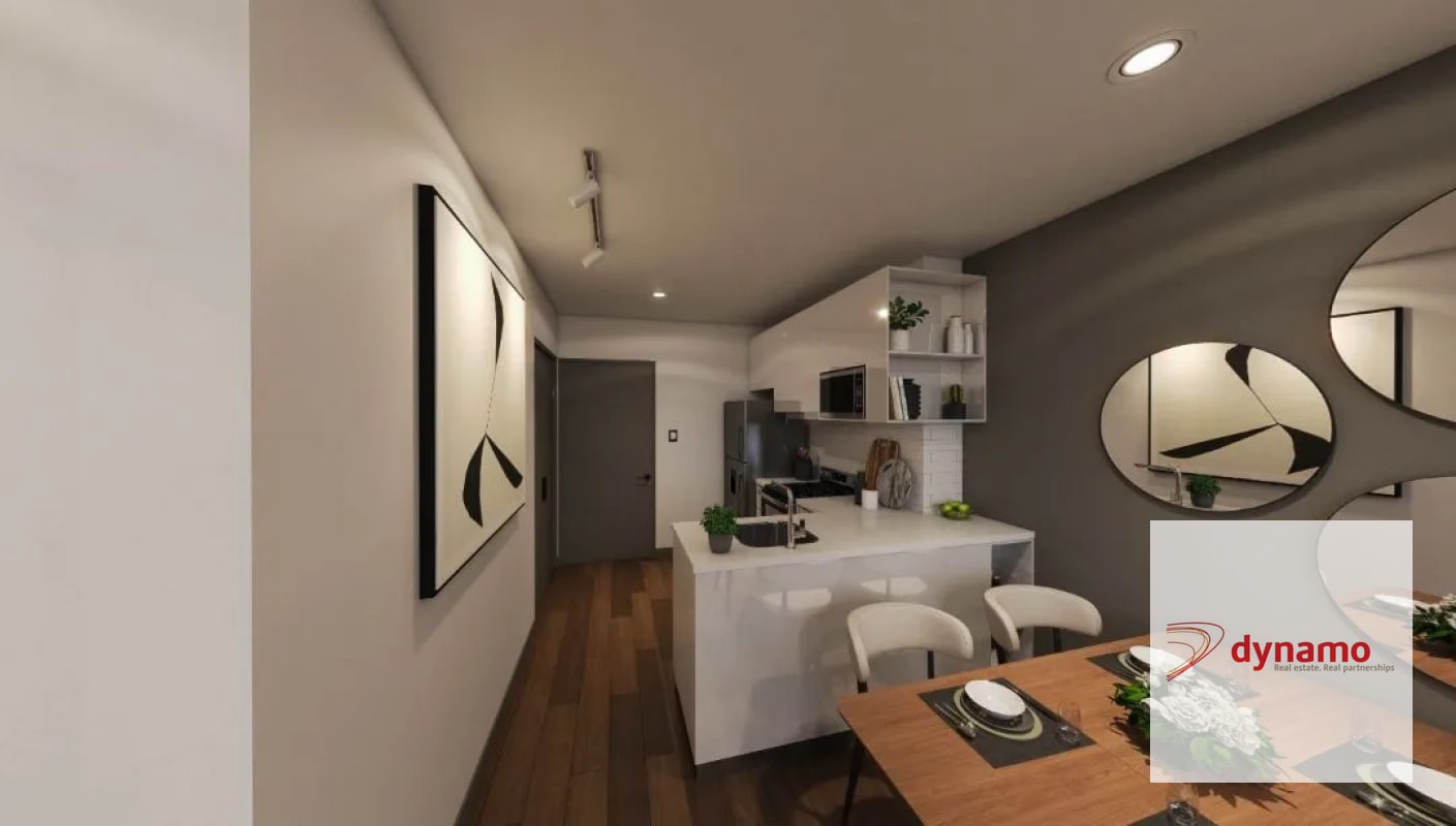 Apartamento en Venta de 2 dormitorios con balcón, Zona 10 - 9