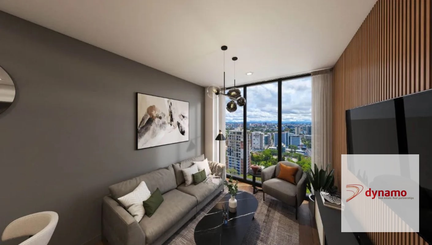 Apartamento en Venta de 2 dormitorios con balcón, Zona 10 - 8