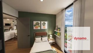 Apartamento en Venta de 2 dormitorios con balcón, Zona 10 — Apartamento en Venta en Zona 10, Guatemala, Ciudad — miniatura 7 de 10