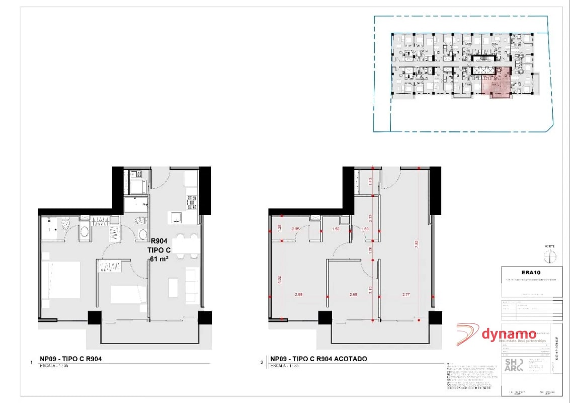Apartamento en Venta de 2 dormitorios con balcón, Zona 10 - 5