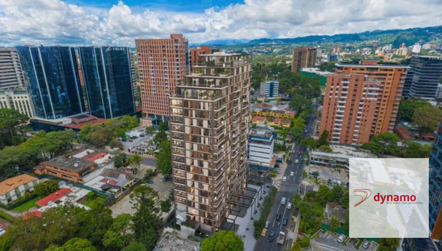 Apartamento en Venta de 2 dormitorios con balcón, Zona 10 - 1