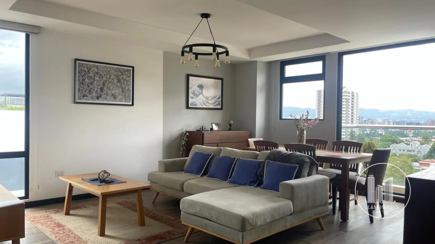 Lindo apartamento amueblado en renta o venta en zona 15 VHII - 8