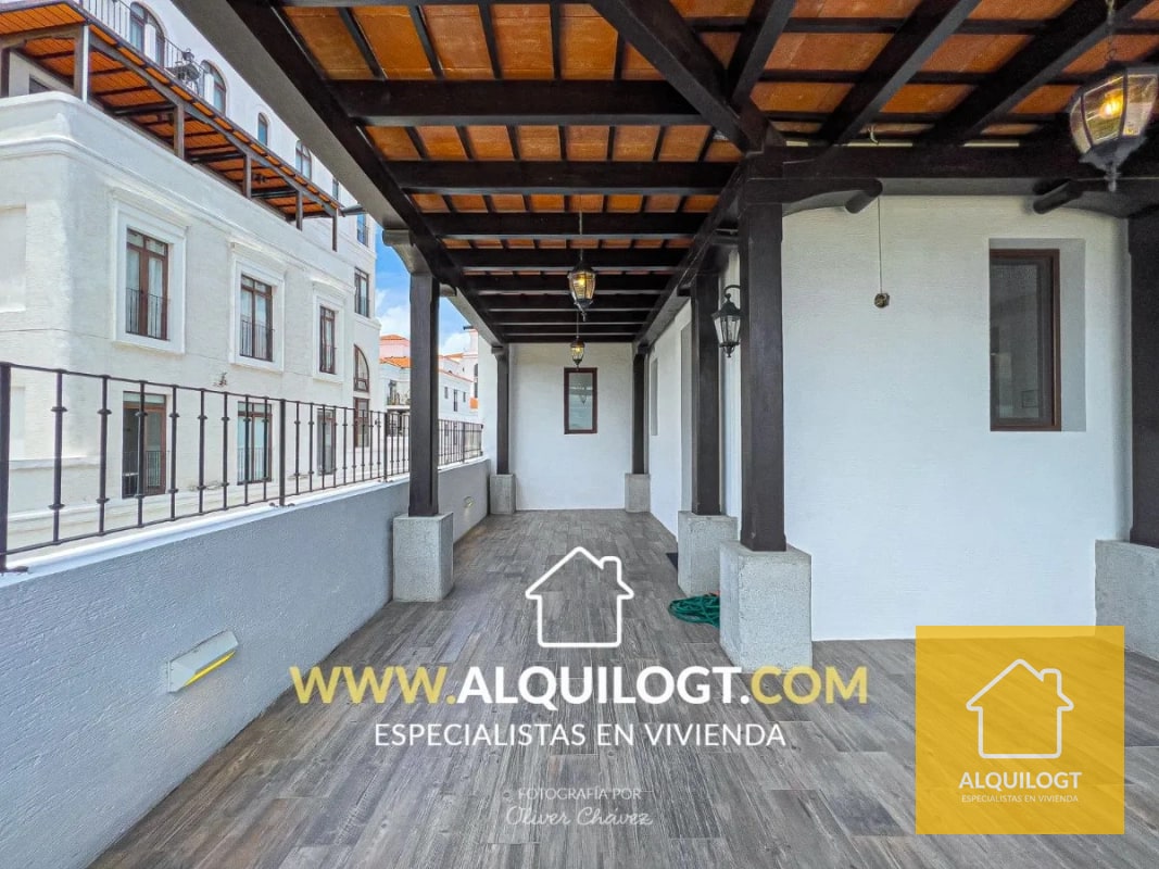 Apartamento amueblado Ciudad Cayalá Zona 16 de 2 HAB AGT1971 - 3