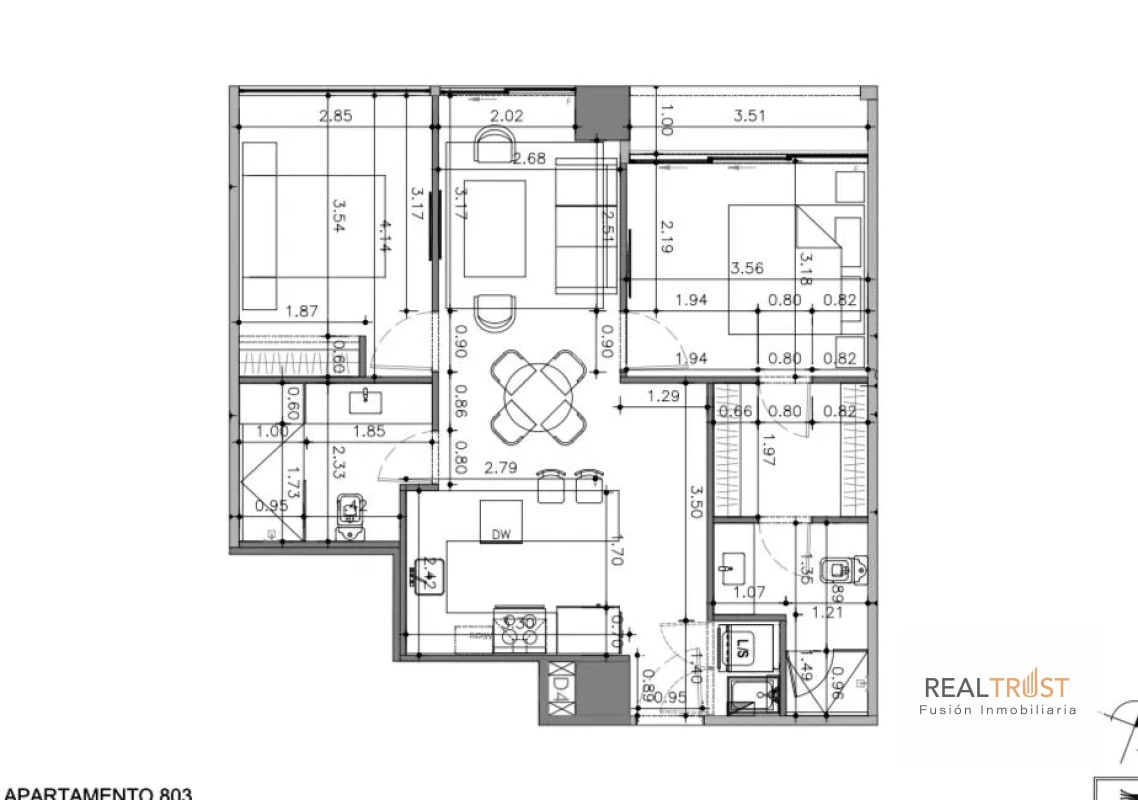 Apartamento en renta Spazio zona 15 - 13