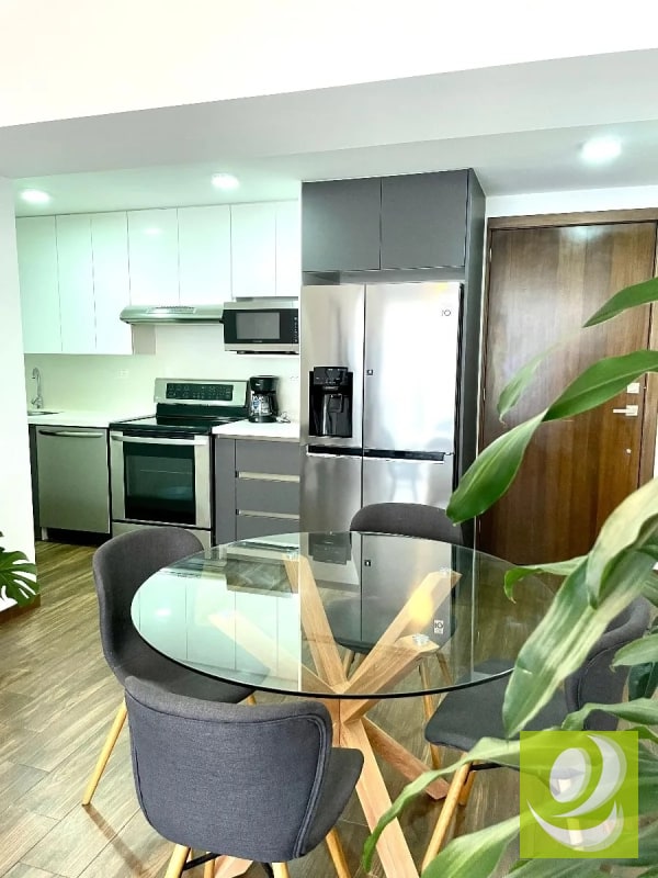 APARTAMENTO AMUEBLADO EN RENTA EN EDIFICIO DE ZONA 10 - 4
