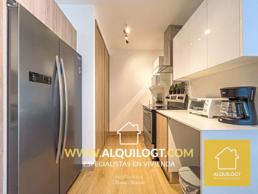 APARTAMENTO AMUEBLADO EN TRIVÁ EL MAESTRO ZONA 15 DE 3 HAB AGT1443 — Apartamento en Alquiler en Trivá, Zona 15, Guatemala, Ciudad — foto 4 de 5