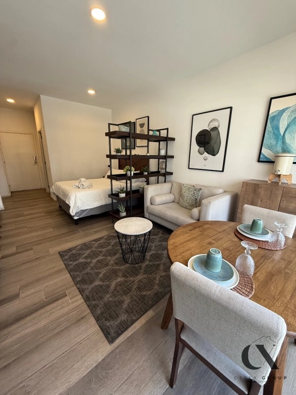 Apartamento tipo Estudio zona 13 - 16