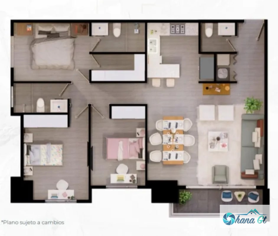 APARTAMENTO NUEVO EN VENTA,  ZONA 16 - 9