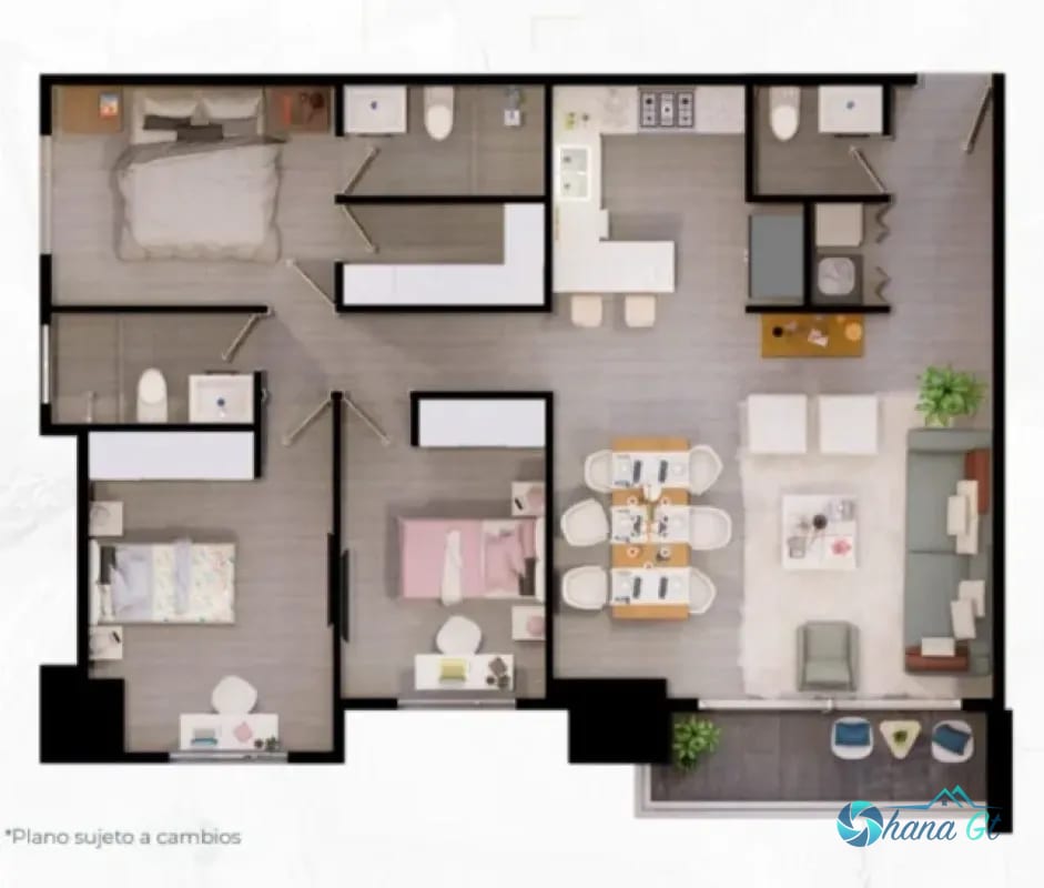 Apartamento Nuevo en Venta, Zona 16 — Apartamento en Venta en Zona 16, Guatemala, Ciudad — foto 10 de 10