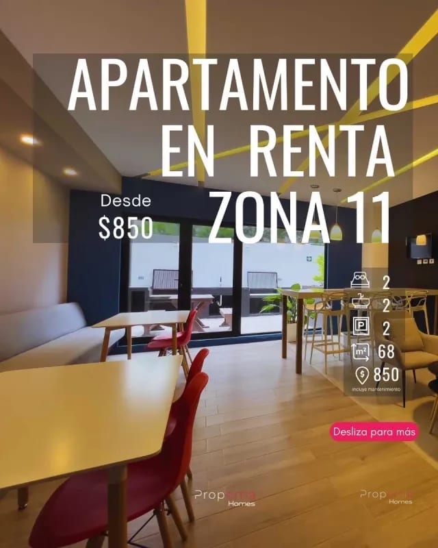 Apartamento Amueblado 2 Hab Zona 11 — Apartamento en Alquiler en Zona 11 Mixco, Guatemala, Ciudad — foto 12 de 12