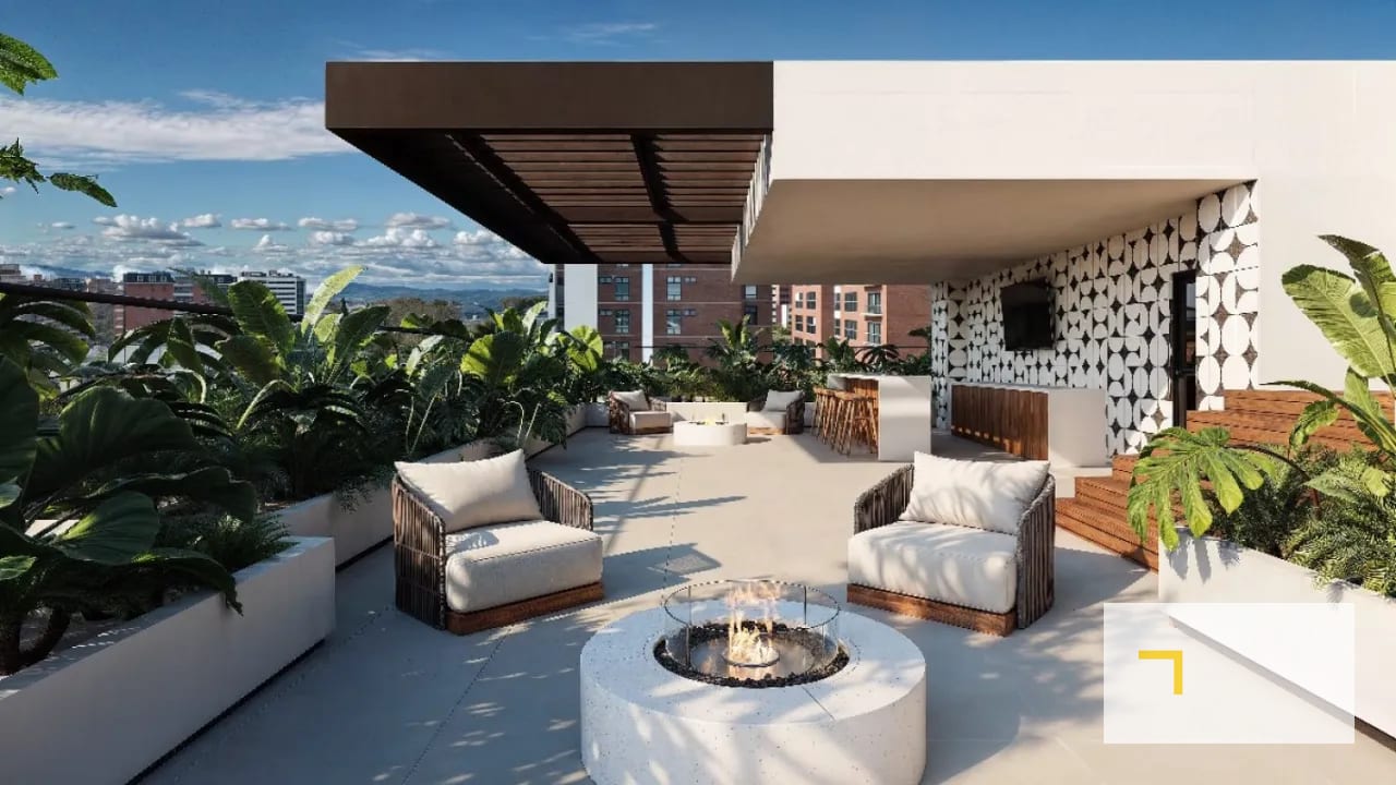 Apartamento en venta de 3 habitaciones + estudio + sala familiar en zona 15 Vista Hermosa 1 — Apartamento en Venta en Vista Hermosa I, Zona 15, Guatemala, Ciudad — foto 6 de 15