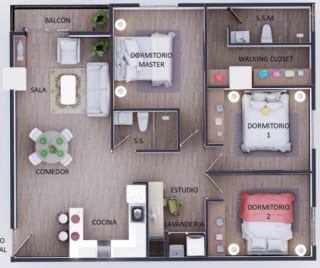 Apartamento en venta de 3 habitaciones + estudio en zona 15 Vista Hermosa 1 — Apartamento en Venta en Vista Hermosa I, Zona 15, Guatemala, Ciudad — miniatura 17 de 17