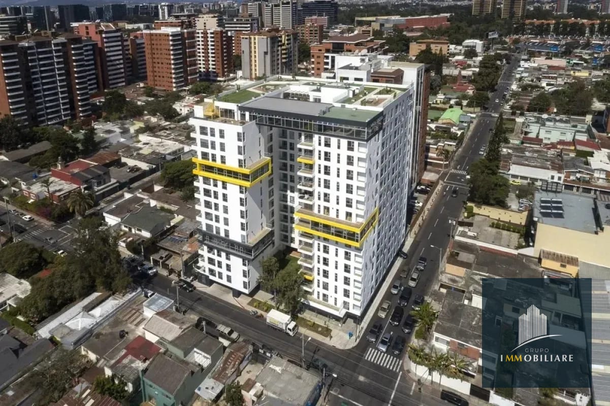 Apartamento en alquiler City Haus zona 10 económico — Apartamento en Alquiler en City Haus, Zona 10, Guatemala, Ciudad — foto 1 de 17