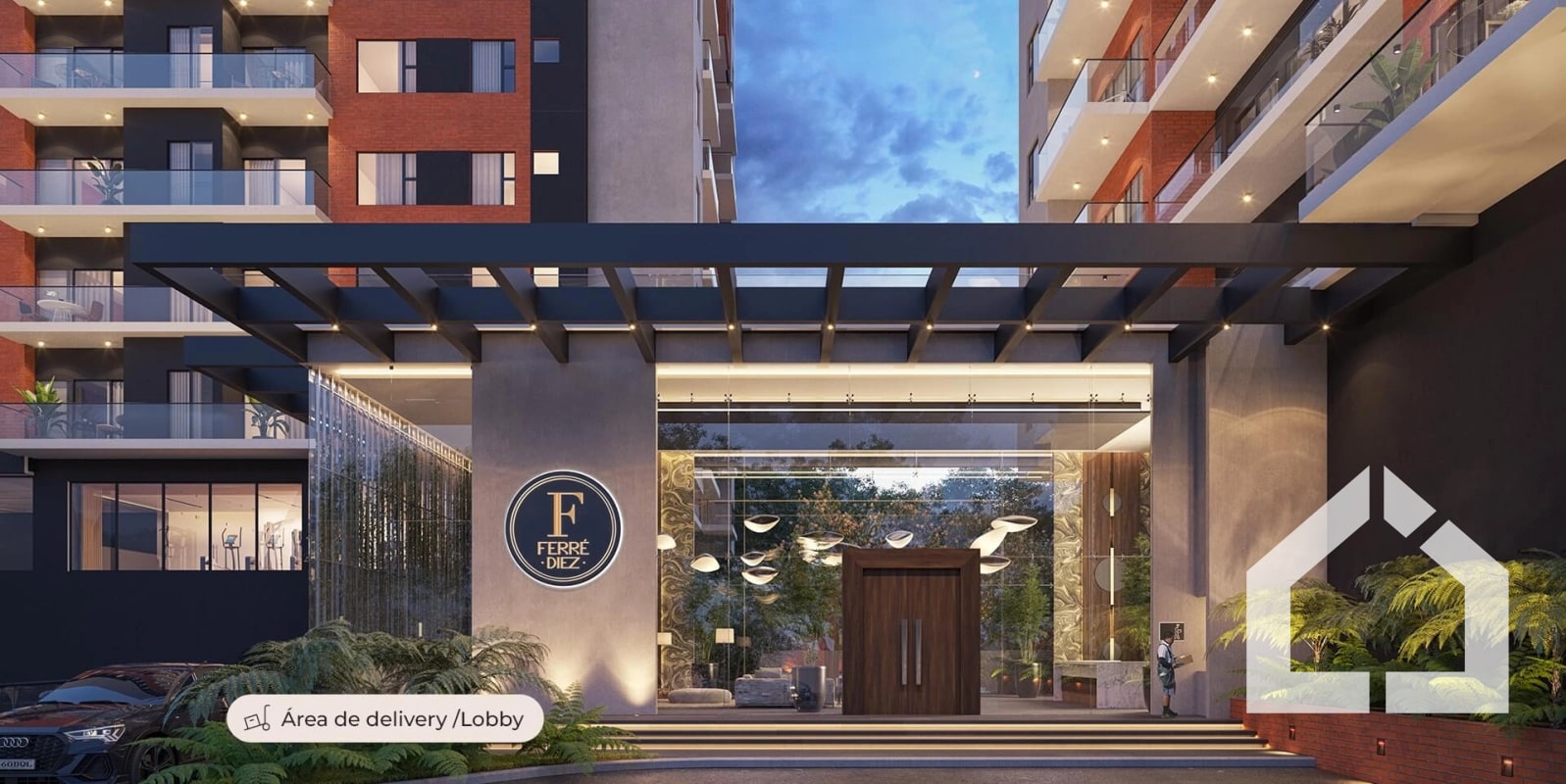 Apartamento de 2 habitaciones en excelente ubicación en Ferré 10, zona 10 - 9