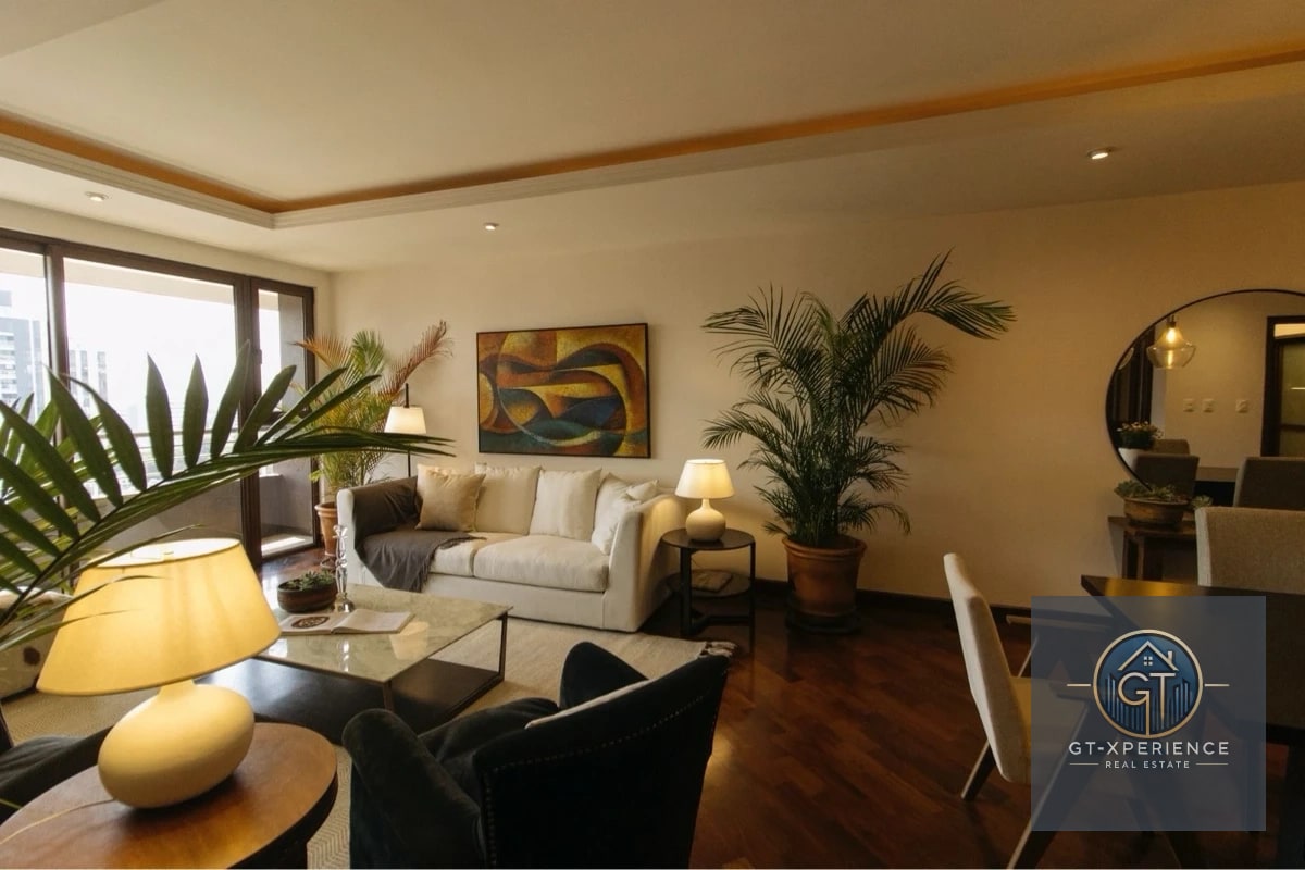 Lindo y amplio apartamento en edificio Santa María, zona 10 - 6
