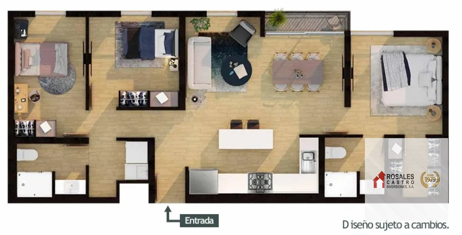 Cascadas De San Isidro / Zona 16 / MODELO ISN-A88 / APARTAMENTOS - 8
